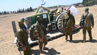‘More than a hunk of metal’: IDF soldiers in Gaza uncover tractor stolen from Kfar Aza on October 7