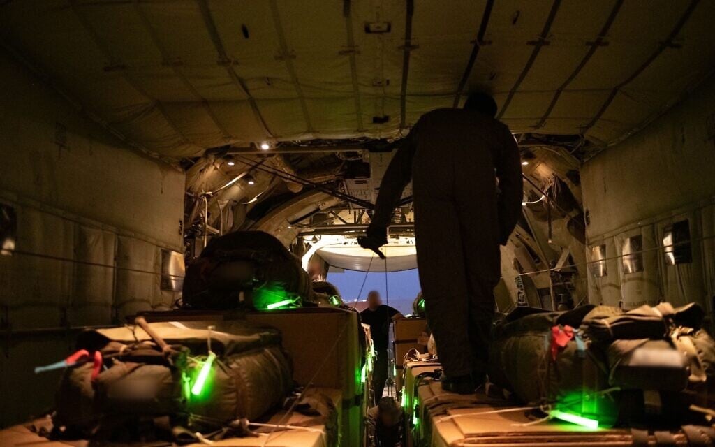 IDF airdrops aid into Gaza for 1st time, vows to implement ‘pauses’ for UN deliveries