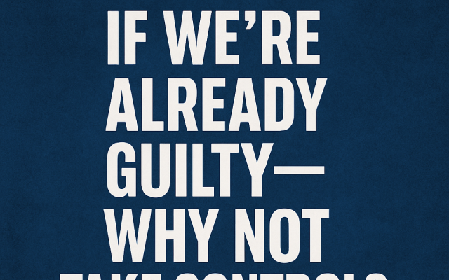 Sabine Sterk | If We’re Already Guilty, Why Not Take Control?