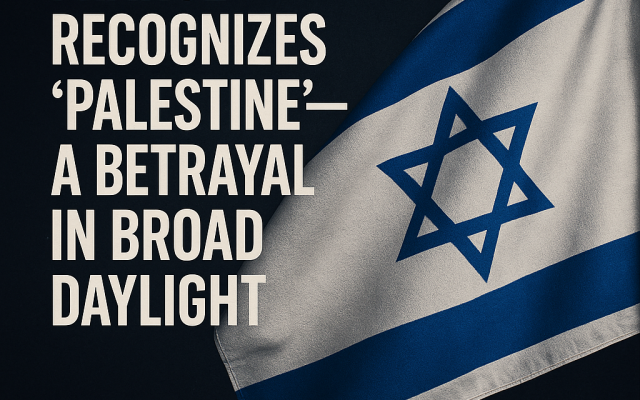 Sabine Sterk | France recognizes ‘Palestine’. A huge betrayal