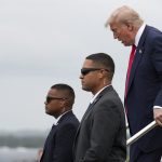 Secret Service agent protecting Trump tried to sneak wife onto transport plane to Scotland
