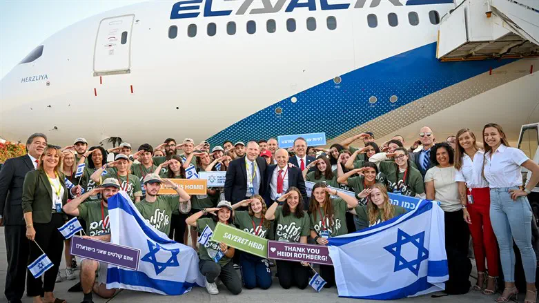 Live: 225 new immigrants land in Israel