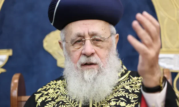 Rabbi Yitzhak Yosef: ‘You believe Netanyahu? He’s an atheist!’