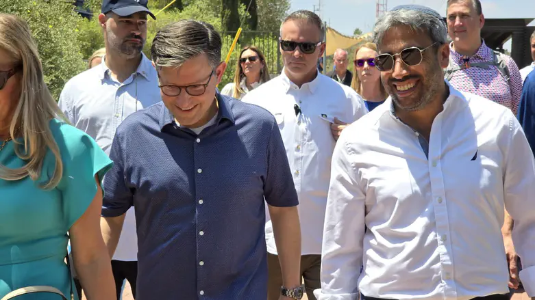 House Speaker in historic visit to Samaria: ‘This land is yours’