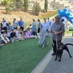 Israel Dog Unit brings joy on saddest day of the year