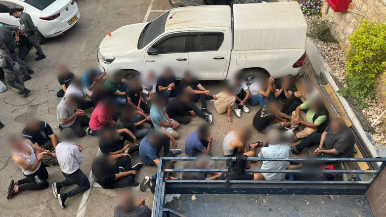 Watch: 42 Gazans found in Nazareth