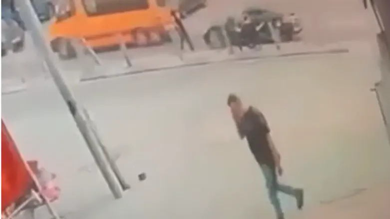 Dramatic arrest near Ramallah