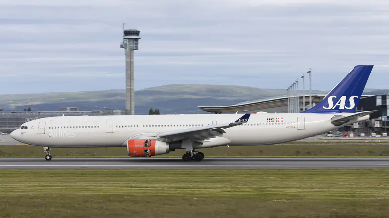 After a decade: SAS airline resumes flights to Israel