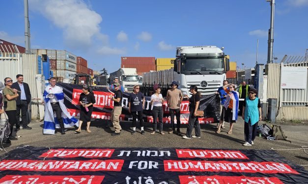 Activists block humanitarian aid convoys to Gaza, slash truck tires – report