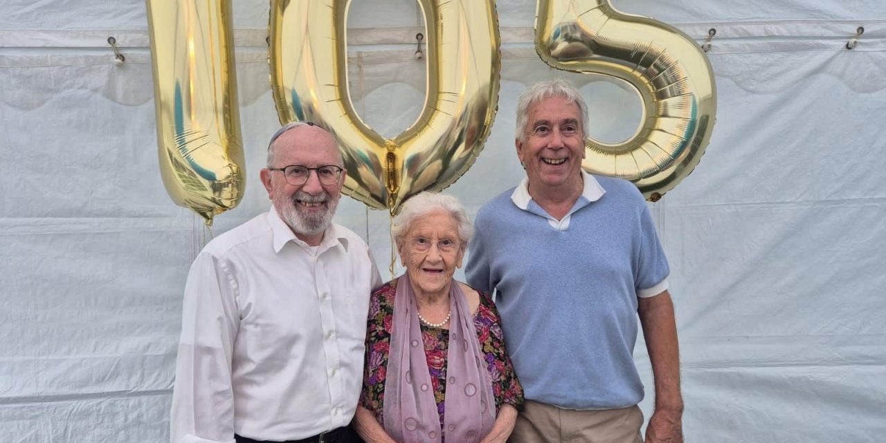 A moment for celebration: 105 years young