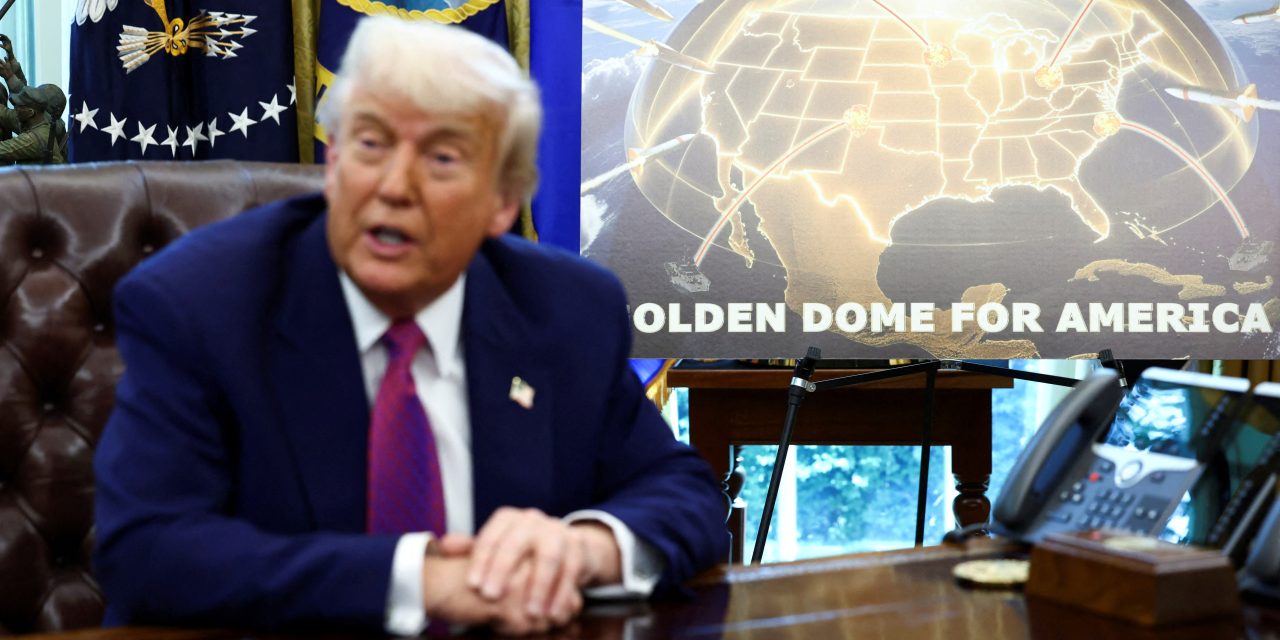 Pentagon Golden Dome to have four-layer defense system, slides show