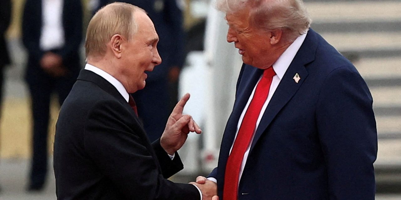 Trump interrupts talks with European leaders to call Putin