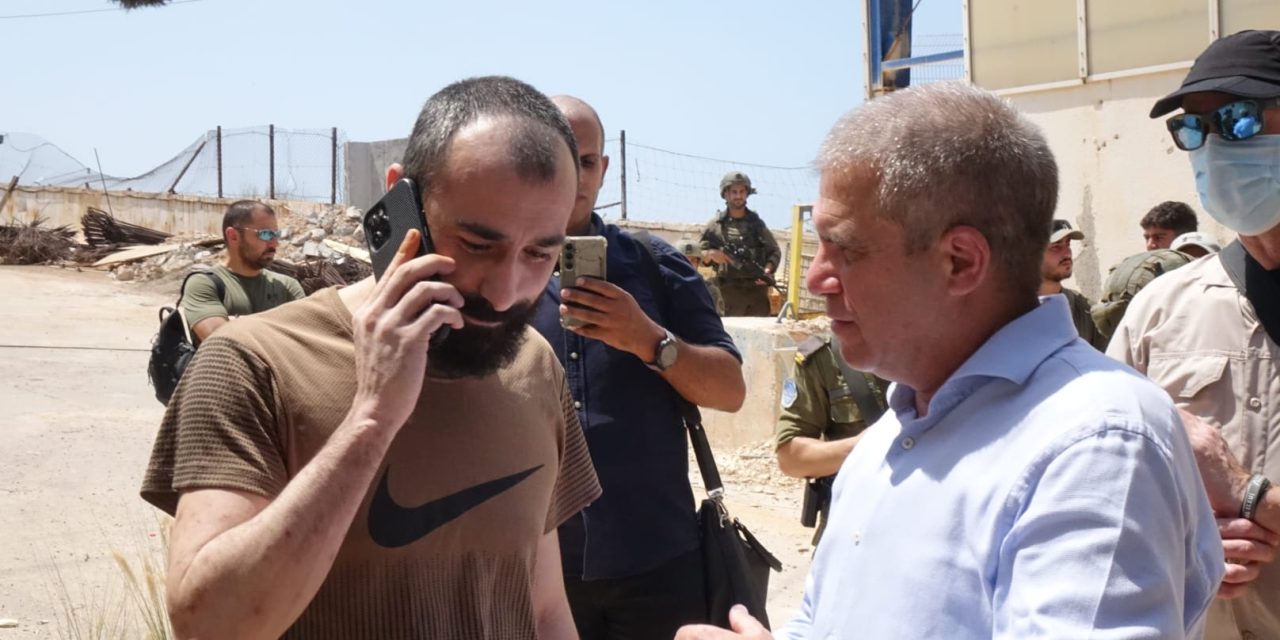 Arab Israeli citizen released from year-long Lebanese imprisonment