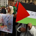 Jews commemorating hostages splattered with red paint in Frankfurt