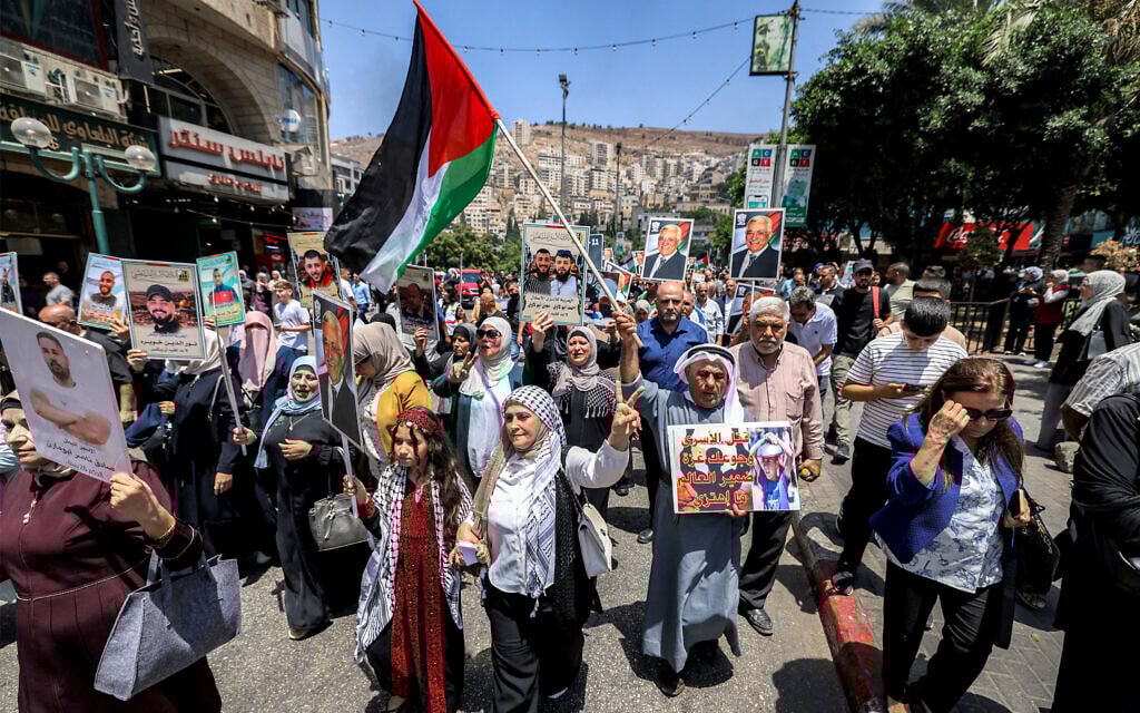 Palestinians rally across West Bank for detainees in Israeli jails, against Gaza war