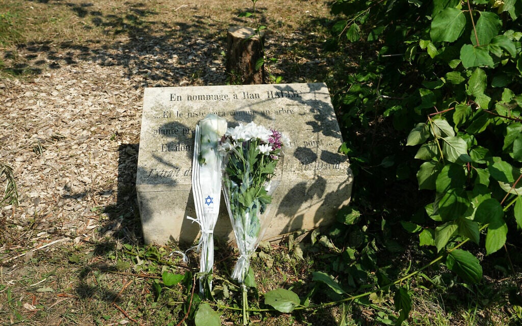 Macron vows to punish act of ‘hate’ after memorial tree for slain French Jew cut down