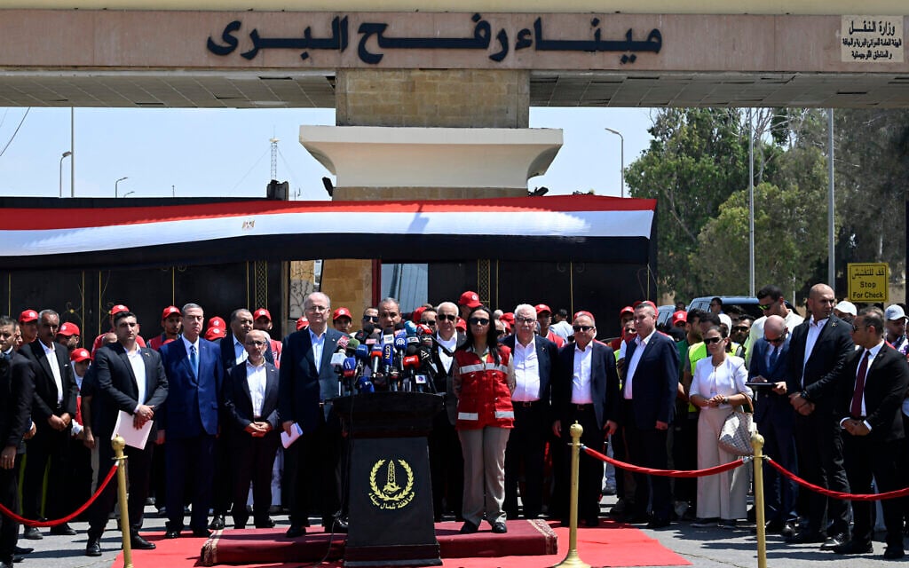 Hamas received Gaza truce proposal, Palestinian official confirms, as Egypt talks intensify