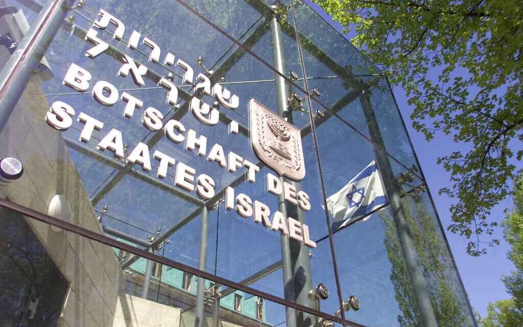 Germany charges Russian national with plan to attack Israel embassy in Berlin