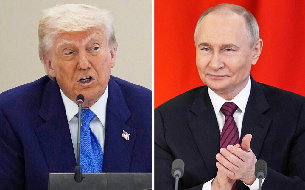 Trump open to meeting Putin and Zelensky, White House says