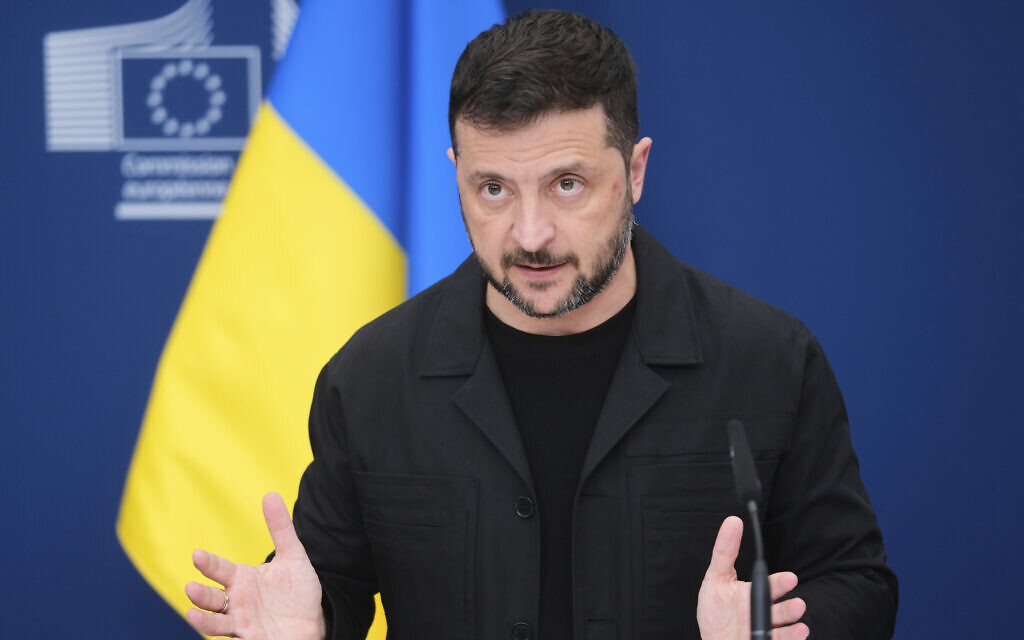 With backing from European leaders, Zelensky arrives in US for meeting with Trump