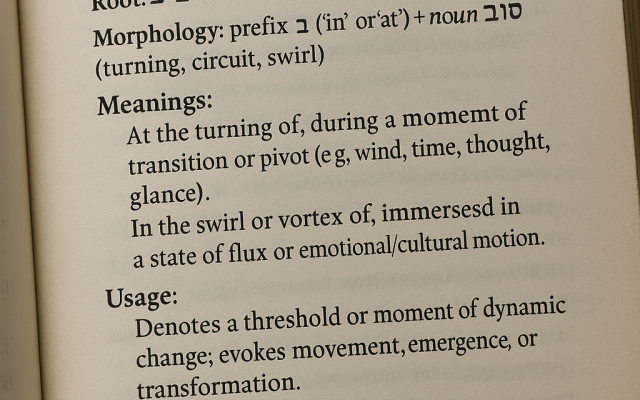 Ivan Bassov | A Forgotten Hebrew Gem of Motion and Metaphor