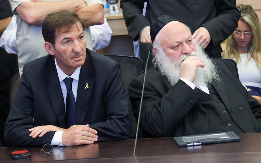 MK Bismuth elected to head key defense panel, push through Haredi draft exemption law