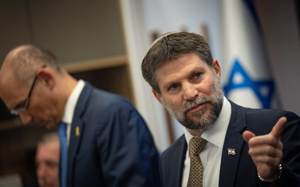 Smotrich says he’ll stay in government despite PM’s war strategy being ‘off the rails’