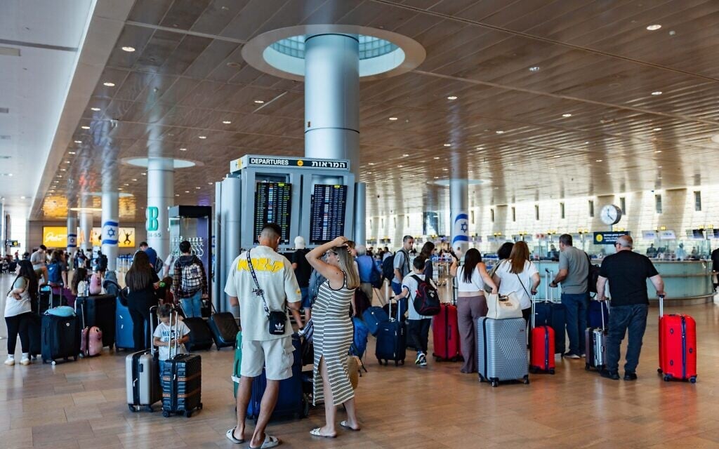 Israel sees record passenger travel since Oct 7. as flight prices jump by up to 119%
