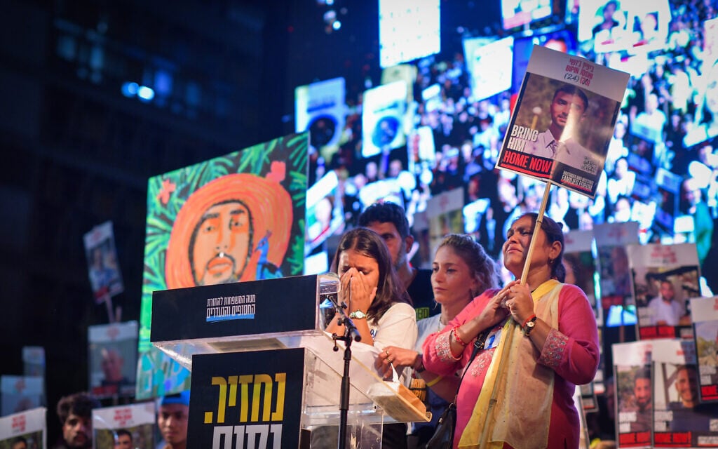 ‘Prayers are not enough’: Hostage families urge ceasefire deal on eve of national strike