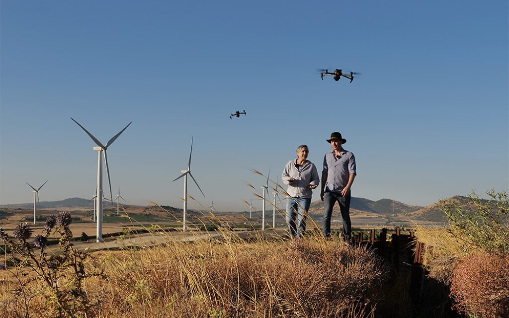 In new docuseries, dynamic interviews meet stunning Israeli landscapes – all filmed by drone