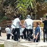 Video surfaces of ultra-Orthodox youths dancing on David Ben-Gurion’s grave