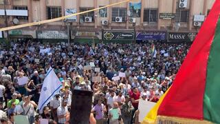 Waving Israeli flags, Syrian Druze call for intervention in unprecedented push for self-determination