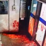 Red paint and smashed windows: Israeli embassy in The Hague target of attack