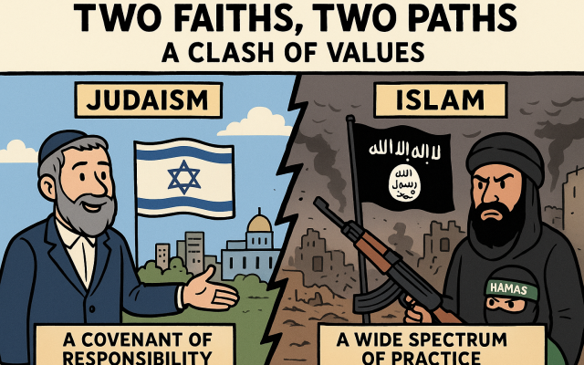 Sabine Sterk | Two Faiths, Two Paths: A Clash of Values