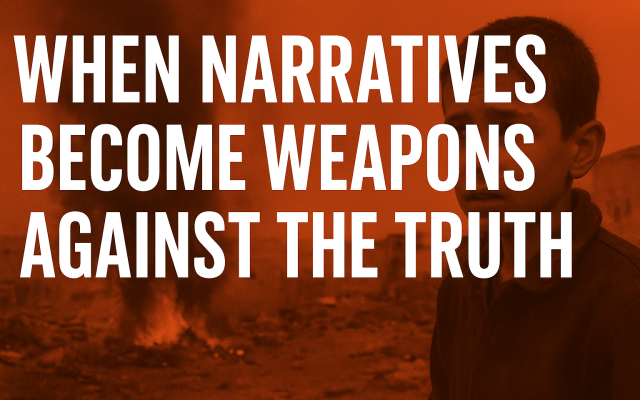 Sabine Sterk | When Narratives Become Weapons Against the Truth