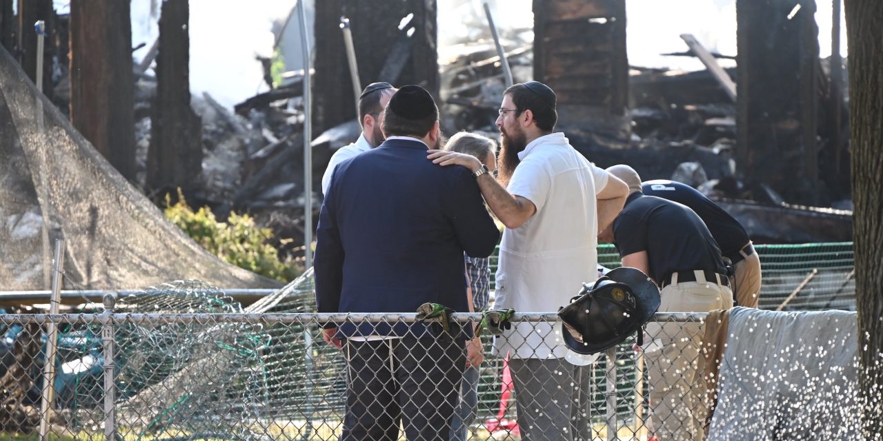 Rabbi and family safely escape fire at historic New Jersey synagogue