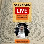 Live: Siyum for the Nine Days