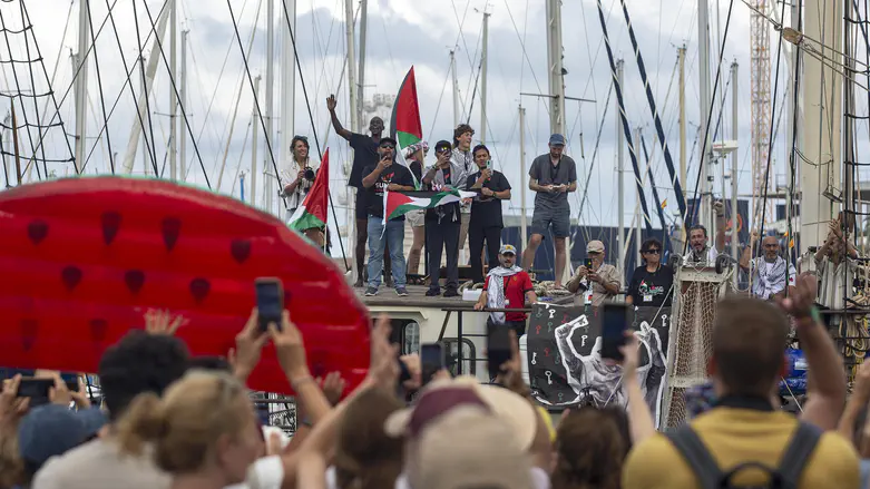 Second night in a row: Gaza flotilla again claims it was struck by a drone