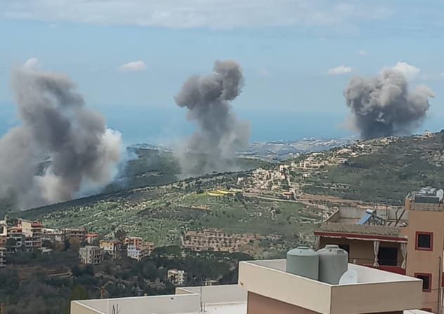 WATCH: Israeli air strikes kill two Hezbollah terrorists, destroy vessel in southern Lebanon