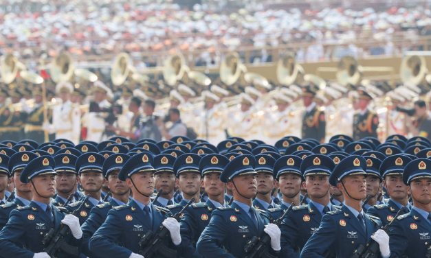Hosting massive military parade, China’s Xi says world faces war or peace