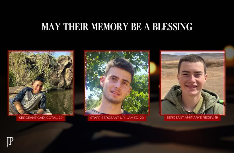 Four IDF soldiers killed in northern Gaza tank explosion