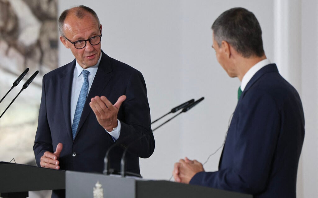 Germany to decide on backing for EU sanctions on Israel by October meeting — Merz
