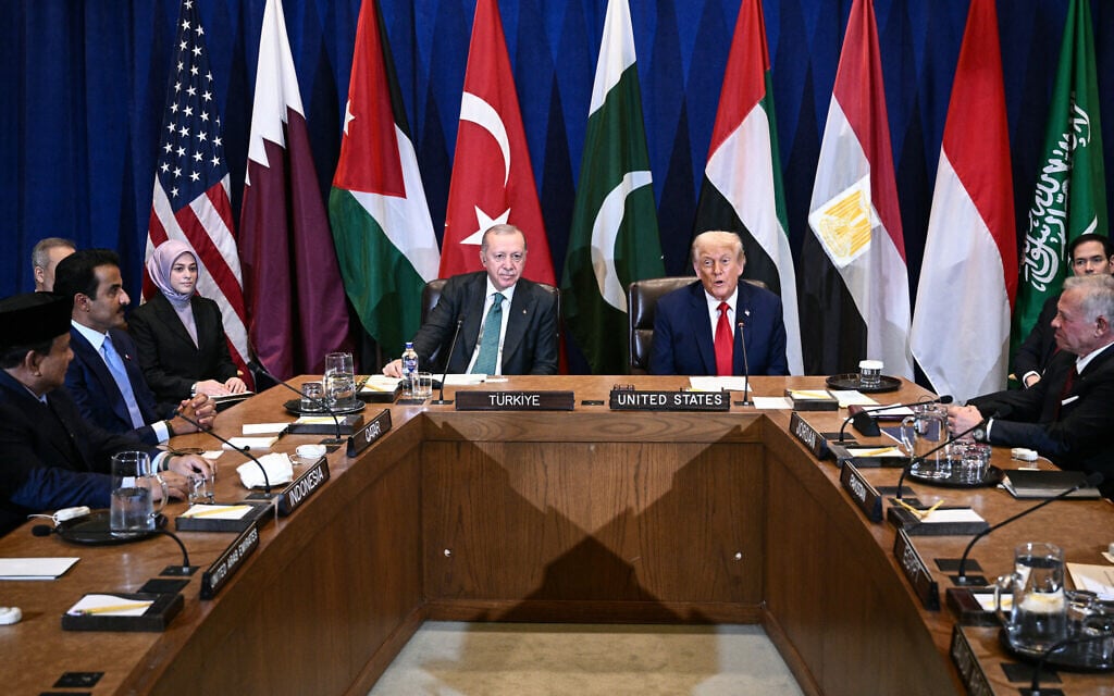 Trump insists he will ‘end the war in Gaza’ at meeting with heads of Arab and Muslim states