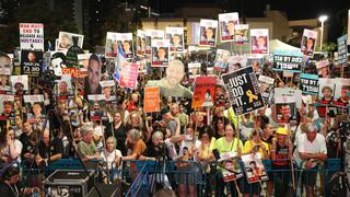 Thousands rally across Israel as families fear Doha strike stalled hostage deal