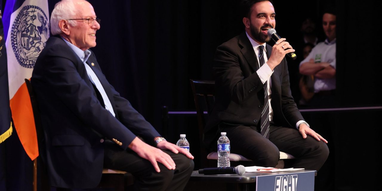 Zohran Mamdani and Bernie Sanders talk Gaza war, pro-Palestinian protests at Brooklyn College
