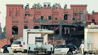 Qatari official narrowly escapes Israeli airstrike; Hamas leaders believed to be in nearby building
