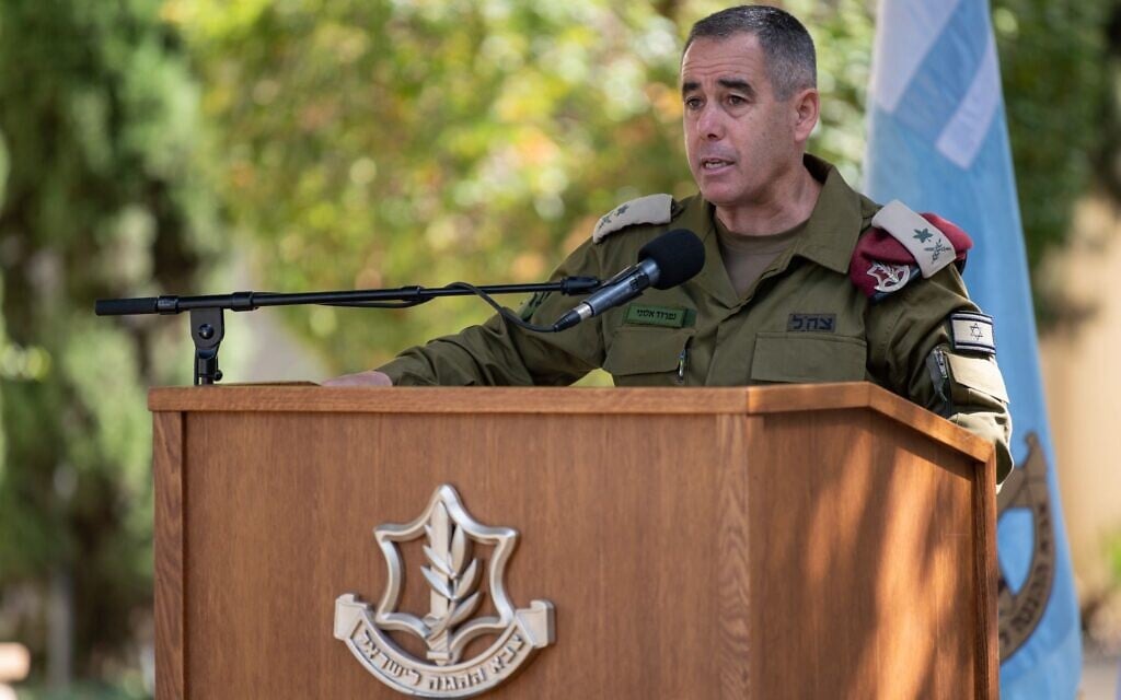 Outgoing general slams IDF for not taking responsibility for failures