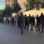 After bomb attack: IDF marched dozens of detained Palestinians in Tulkarm