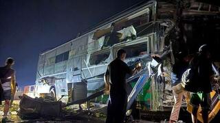 Eight Israeli tourists injured as bus crashes into truck in Vietnam