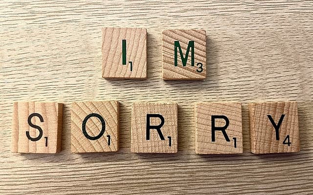 Yisroel Picker | When “I’m Sorry” Isn’t an Apology at All